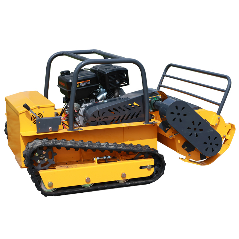 NY-800S 80cm Remote-Controlled Tracked Flail Mower configuration view