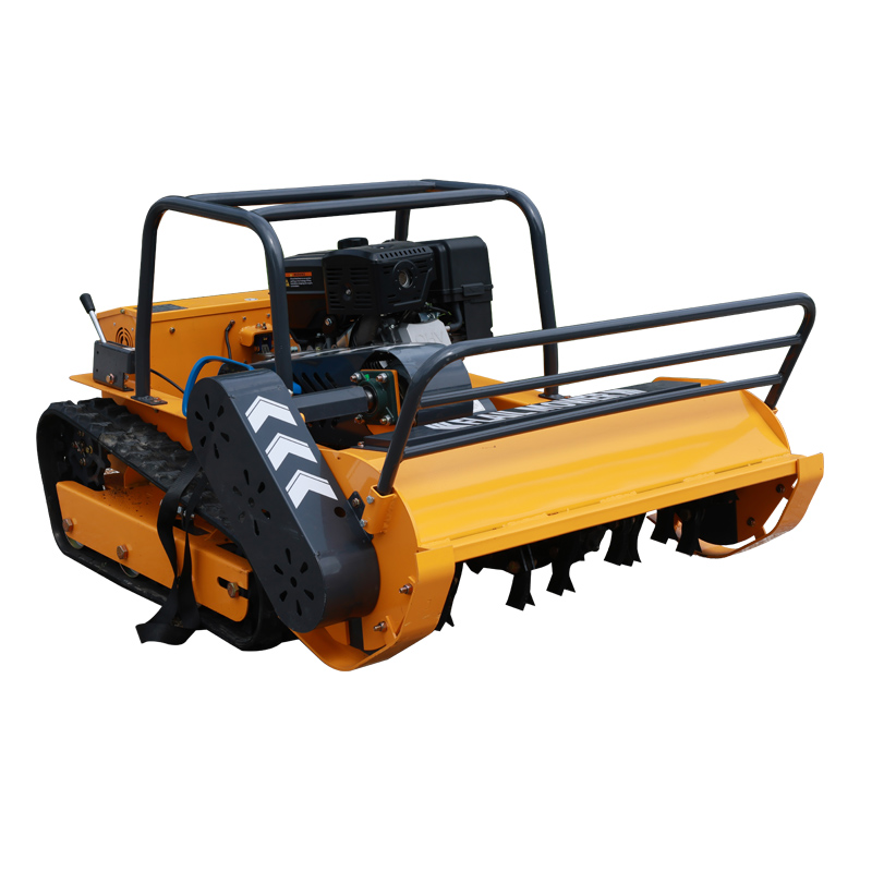 NY-800S 80cm Remote-Controlled Tracked Flail Mower configuration view