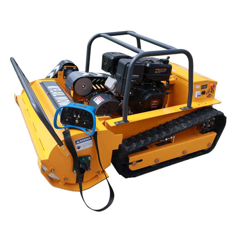 NY-800S 80cm Remote-Controlled Tracked Flail Mower configuration view