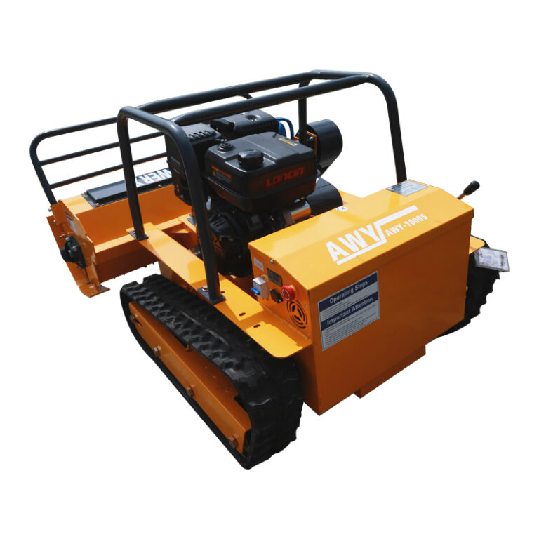 NY-800S 80cm Remote-Controlled Tracked Flail Mower