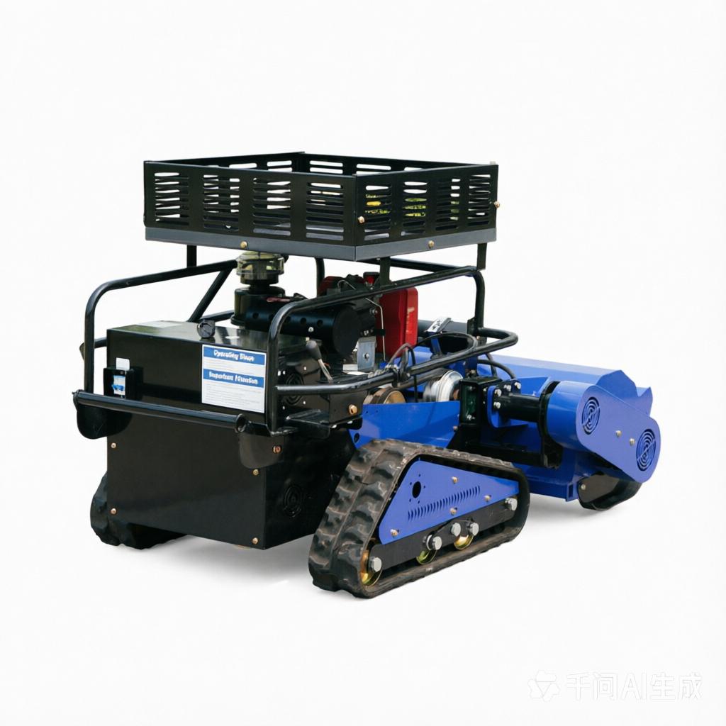 NY-1000SPro RC Mower with Storage Rack image 4