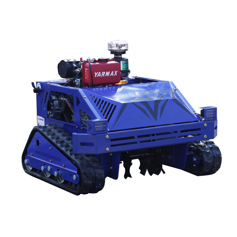 NY-550S Gasoline/Diesel Remote Control Tracked Flail Mower image 5