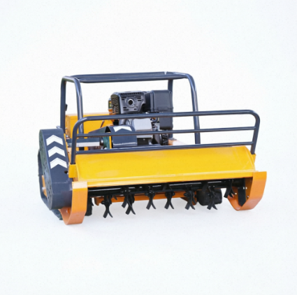 Factory Direct NY-1000S RC Mower, 55° Steep Slope Crawler Grass Shredder for Orchard image 4