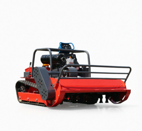 Remote Control Flail Mower | Heavy-Duty Tracked Brush Cutter with 120cm Cutting Width configuration view