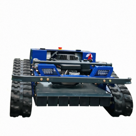 NY-550 Remote Control Tracked Lawn Mower | 550mm Cutting Width, 45° Gradeability, Electric Lift image 3