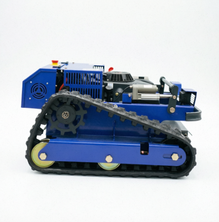 NY-550 Remote Control Tracked Lawn Mower | 550mm Cutting Width, 45° Gradeability, Electric Lift image 5