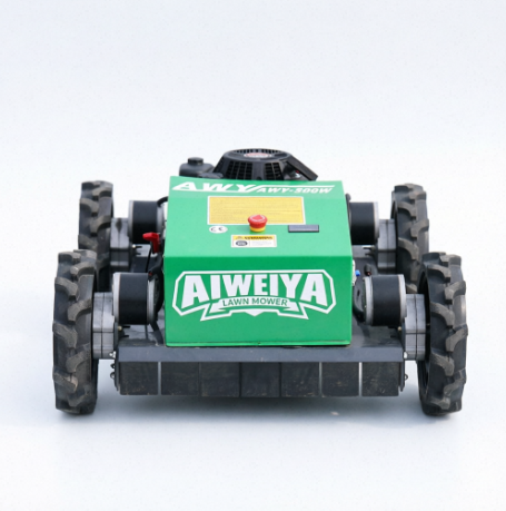 NY-500W Remote Control Lawn Mower | 224cc Gasoline 4WD RC Mower image 4