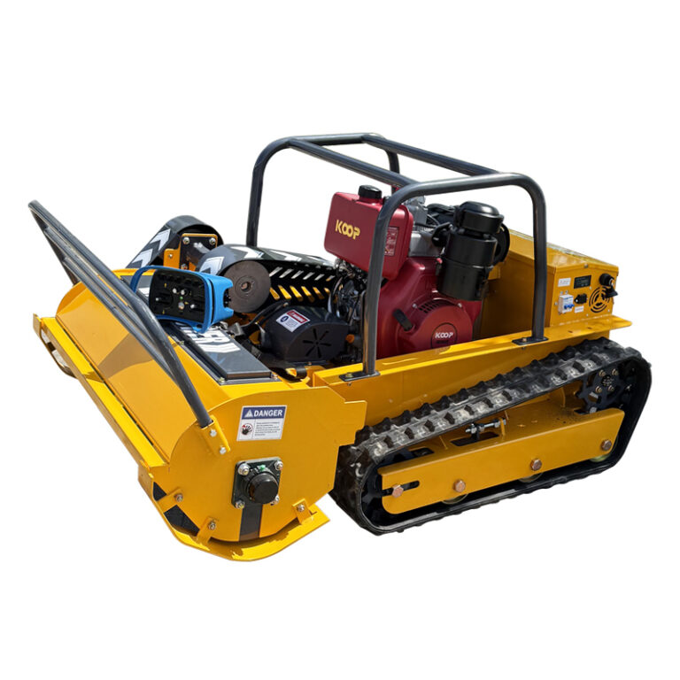 NY-800S 80cm Commercial Remote Control Tracked Flail Mower