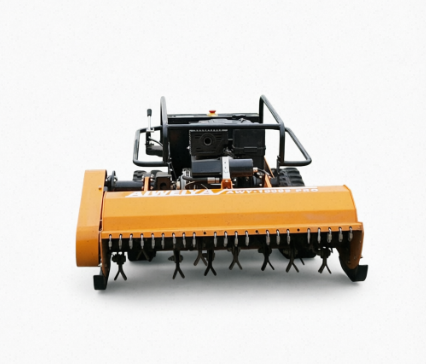 NY-1000S PRO 100cm Commercial Diesel Remote-Controlled Tracked Flail Mower configuration view