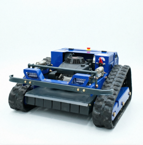 NUOYU NY-550 Remote-Controlled Tracked Lawn Mower configuration view