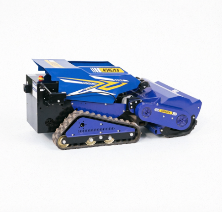NY-800SM 459CC Gasoline Tracked Remote Control Flail Mower image 2