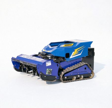 NY-800SM 459CC Gasoline Tracked Remote Control Flail Mower image 3