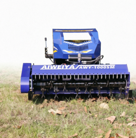 NY-800SM 459CC Gasoline Tracked Remote Control Flail Mower image 5